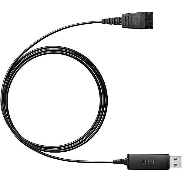 【在庫目安:あり】【送料無料】 GNオーディオ 230-09 QDヘッドセットをPC/ USBに接続する変換ケーブル「Jabra LINK 230」