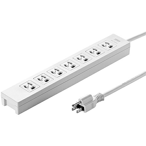 【送料無料】 サンワサプライ TAP-F37-5R 電源タップ（7個口・3P・5m） 【在庫目安:お取り寄せ】