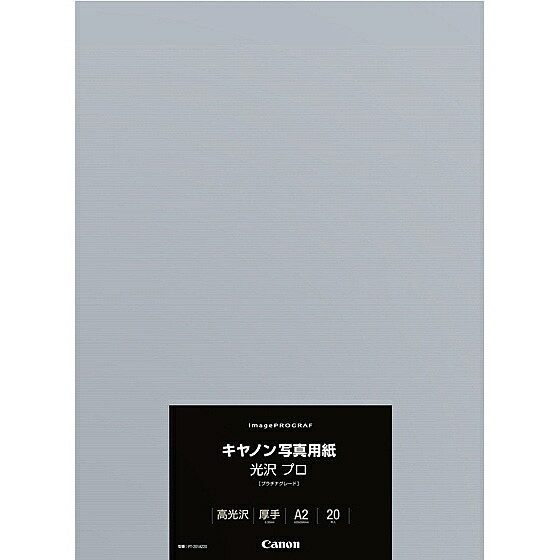 【送料無料】Canon 8666B020 写真用紙・光沢 プロ[プラチナグレード] PT-201 A2 20枚【在庫目安:お取り寄せ】｜デジタル百貨店PodPark店