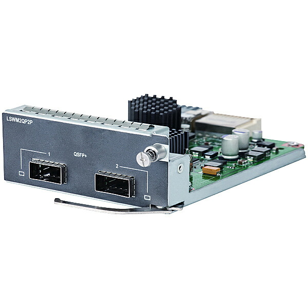 【貨物輸送無料】JH155A HPE Networking Comware 5520HI/ 5600HI 2-port 40G QSFP+ Module【店卸し資産引き合い:お取り寄せ】