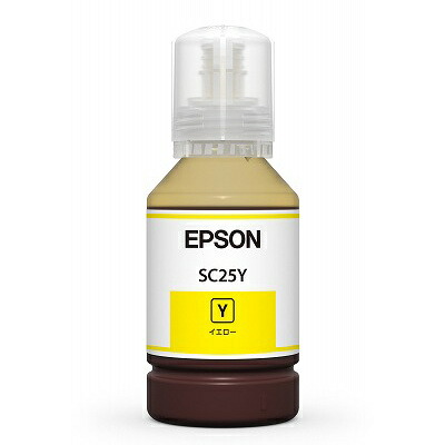 【送料無料】 EPSON SC25Y SureColor用 インクボトル/ 140ml（イエロー） 【在庫目安:お取り寄せ】| インク インクカートリッジ インクタンク 純正 純正インク