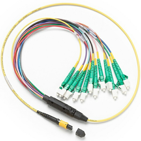 【貨物輸送無料】フルーク・ネットワークス SBKC-MPOAPCU-LCAP 1m シングルモード・ファン・アウト・コード、MPO(APC)いの一番皆無/ LC(APC)繋ぎ【店卸し資産引き合い:お取り寄せ】