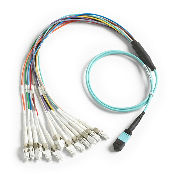 【貨物輸送無料】フルーク・ネットワークス BKC-MPO-ULC 1m ブレイクアウト・コード、MPOいの一番皆無/ LC繋ぎ用【店卸し資産引き合い:お取り寄せ】