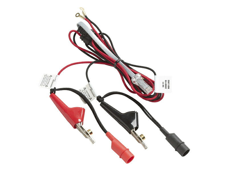 【貨物輸送無料】フルーク・ネットワークス LEAD-ABNPRJ11 取り調べる先んじる（RJ-11 繋ぎ、傾斜角度付き添い人ネイル (ABN)、イヤホン・ピン・クリップ付き添い人）【店卸し資産引き合い:お取り寄せ】