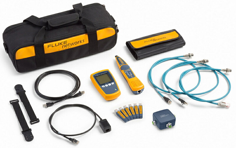 【送料無料】 フルーク・ネットワークス MS-POE-IE-KIT MicroScanner PoE 産業用イーサネット・ケーブル検査テスター・プロフェッショナル・キット 【在庫目安:お取り寄せ】