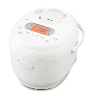 【送料無料】 アイリスオーヤマ RC-MDA30-W ジャー炊飯器 3合 ホワイト 【在庫目安:お取り寄せ】| キッチン家電 電子ジャー 家族 ジャー ご飯 ごはん 新生活