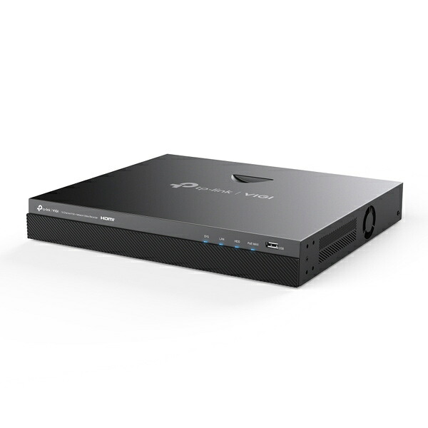 【送料無料】 TP-LINK VIGI NVR2016H-16P(UN) VIGI 16チャンネル PoE+ ネットワークビデオレコーダー 【在庫目安:お取り寄せ】| カメラ