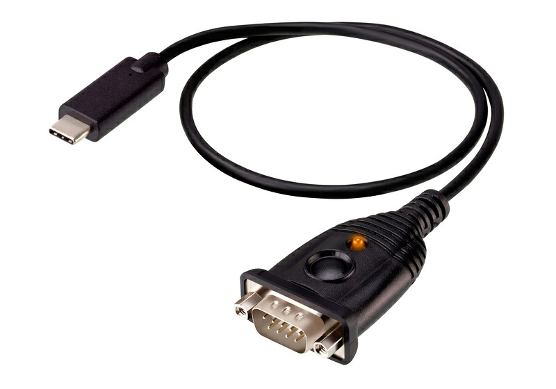 【送料無料】 ATEN UC232C USB Type-C → RS-232コンバーター（45cm） 【在庫目安:お取り寄せ】