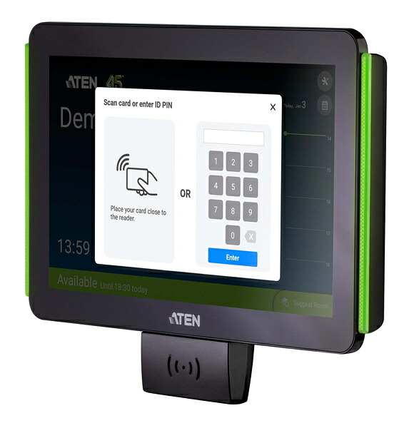 【貨物輸送無料】ATEN VK430 話し合い室取っておく取り合わせ - 10.1in タッチスクリーンパネル【店卸し資産準拠集団:お取り寄せ】