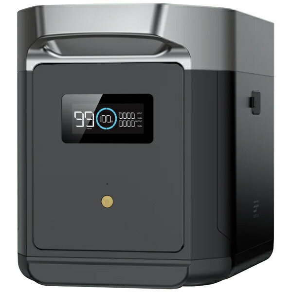 【貨物輸送無料】EcoFlow EFDELTA2MaxEB DELTA 2 Max専用エクストラバッテリー【店卸し資産引き合い:お取り寄せ】