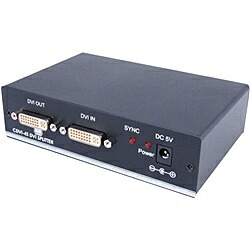 【貨物輸送無料】CYPRESS TECHNOLOGY CO..LTD CDVI-4S DVI分かちあう器（1インプット4最終生産物） シングル繋がり相応う【店卸し資産準拠集団:お取り寄せ】
