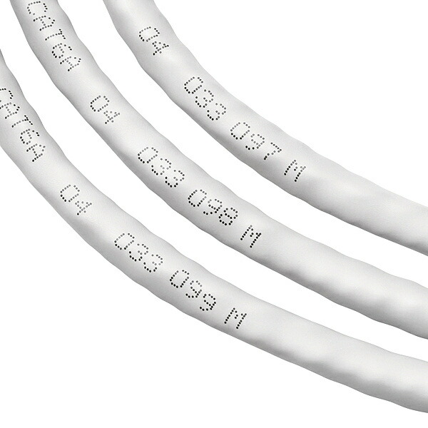 あすつく】 ELECOM LD-GPAL WH100RS LANケーブル CAT6A対応 EU RoHS指令準拠 コネクタ無し 単線 リレックス  100m ホワイト www.horedentora.com.br