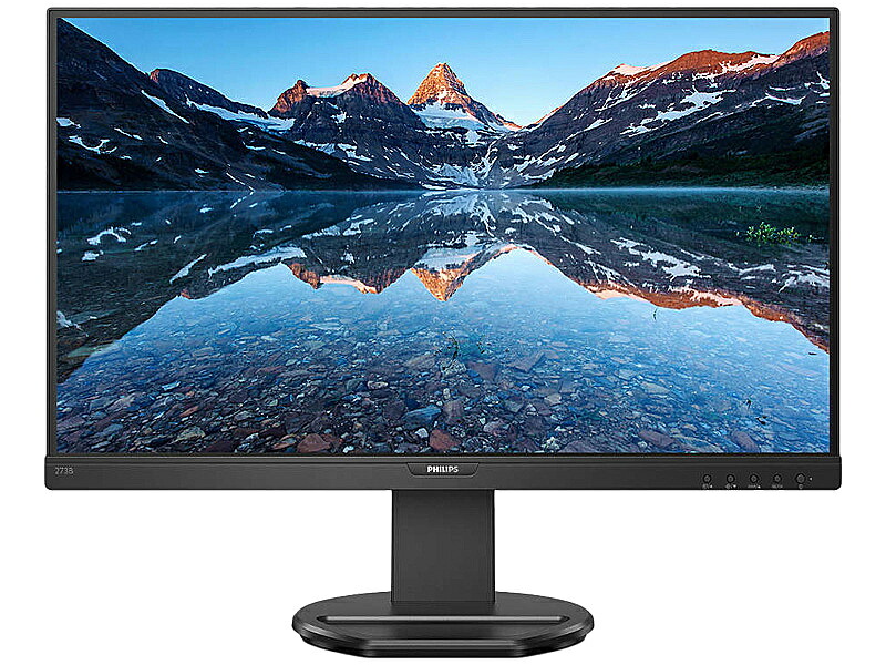【在庫目安:あり】【送料無料】PHILIPS 273B9/11 液晶ディスプレイ 27型/ 1920&times;1080/ USB-C、DisplayPort、HDMI、D-Sub/ ブラック/ スピーカー：あり/ 5年間フル保証/ 省資源化パッケージ/ 昇降スタンド/ 給電(PD)65W｜デジタル百貨店PodPark店 28,078円