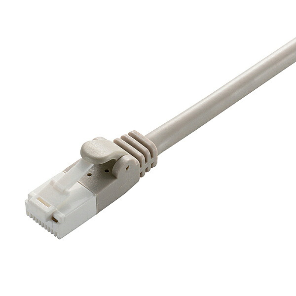 【送料無料】 ELECOM LD-GPT/LG20/RS LANケーブル/ CAT6対応/ EU RoHS指令準拠/ 爪折れ防止/ 簡易パッケージ仕様/ 20m/ ライトグレー 【在庫目安:お取り寄せ】