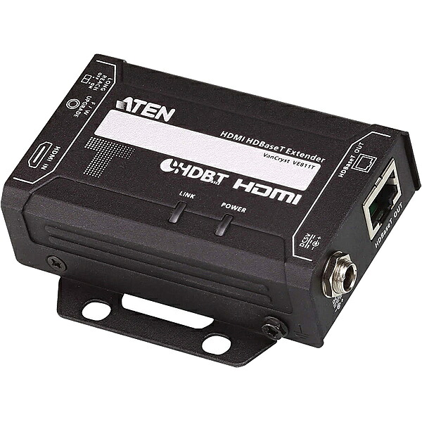 【貨物輸送無料】ATEN VE811T HDMIツイストペアケーブルトランスミッター(4K相応う)【店卸し資産標準尺度:お取り寄せ】| マイコン境界線の外側器機 組み合わせるエクステンダー エクステンダー マイコン マイコン