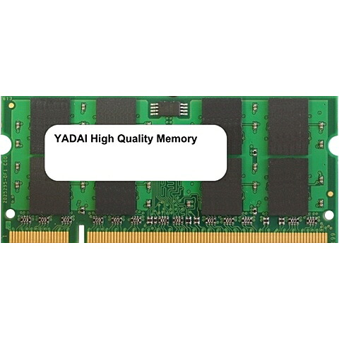 【送料無料】 ヤダイ YD2/800-N4G DDR2 PC2-6400 4GB SO-DIMM 200pin 【在庫目安:お取り寄せ】