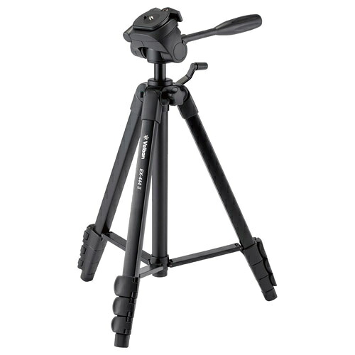 未使用】【中古】 Velbon&Coleman ファミリー三脚 CV-3 BLACK 3段
