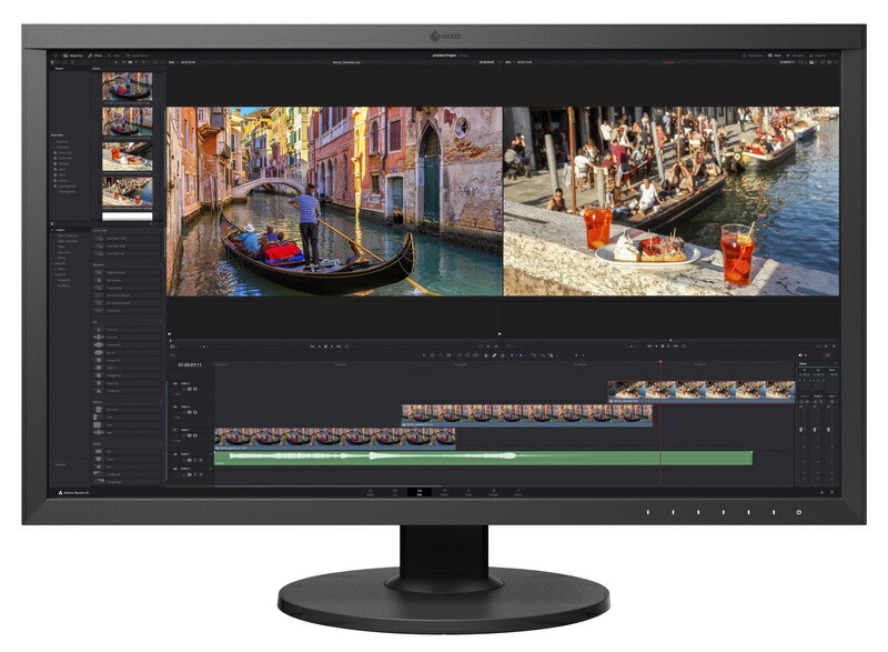 【貨物輸送無料】EIZO CS2740-ZBK 液晶見せびらかす 26.9型/ 3840×2160/ HDMI、DisplayPort、USB Type-C/ 黒いこと/ 金棒引き：なし【店卸し資産引き合い:少ない】