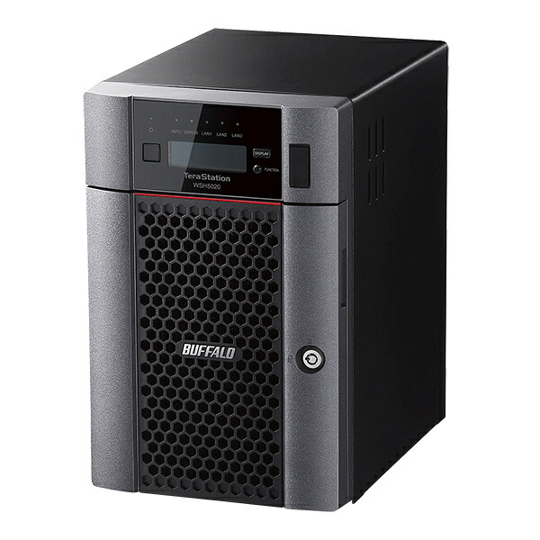 【送料無料】 バッファロー WSH5620DN12S5 TeraStation WSS2025ST ハードウェアRAID デスクトップ型6ベイNAS 12TB 【在庫目安:お取り寄せ】| パソコン周辺機器 WindowsNAS Windows Nas RAID 外付け 外付