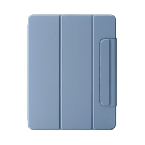 【送料無料】 ELECOM TB-A25XWVPF2BG 13インチiPad Air(M2)/ フラップケース/ 超薄型/ マグネット装着/ スリープ対応/ ブルーグレー 【在庫目安:お取り寄せ】