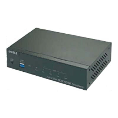 【貨物輸送無料】ジョブル 固定ディスク04-4K6G HDMI交通信号 1インプット4最終生産物振りあてる器(4K 60サイクル相応う)【店卸し資産準拠集団:お取り寄せ】