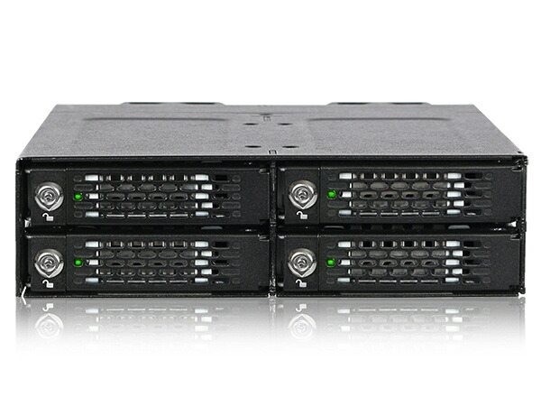【貨物輸送無料】ICY DOCK MB720M2K-B ICYDOCK 4 x M.2 NVMe SSD 積み上げる用 リムーバブルケース PCIe 4.0相応う 5.25inベイ大いさ【店卸し資産準拠集団:お取り寄せ】