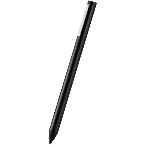 【送料無料】ELECOM P-TPACST02BK タッチペン/ スタイラス/ リチウム充電式/ 汎用/ ペン先交換可能/ ペン先付属なし/ ブラック【在庫目安:お取り寄せ】｜デジタル百貨店PodPark店