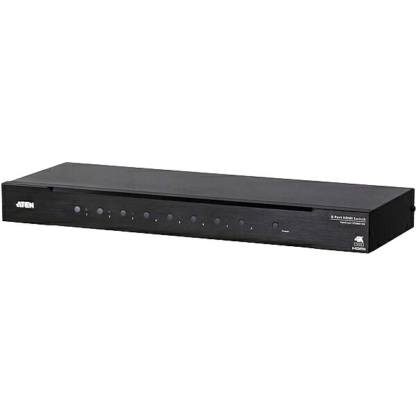 【送料無料】 ATEN VS0801HB 8ポートTrue 4K HDMIスイッチャー 【在庫目安:お取り寄せ】