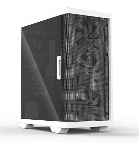 【送料無料】 ZALMAN ミニタワー型PCケース M4 White 【在庫目安:お取り寄せ】