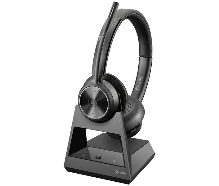 【送料無料】 HP 8D3F8AA#ABJ Poly Savi 7320 Office DECT D5 両耳 ワイヤレスモデル ノイズキャンセリングマイク搭載 【在庫目安:お取り寄せ】