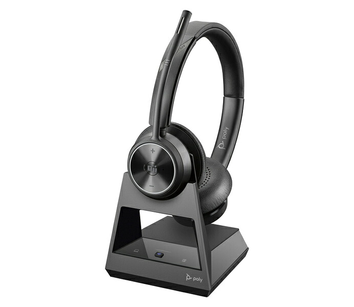 【送料無料】 HP 8D3K2AA#ABJ Poly Savi 7320 Office DECT D5 両耳 ワイヤレスモデル ノイズキャンセリングマイク搭載 Microsoft Teams認定モデル 【在庫目安:お取り寄せ】
