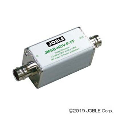 【送料無料】 ジョブル JMSB-HDV-P-FF 電源重畳対応映像/ 高周波信号用サージプロテクター (BNCメス⇔メス) 【在庫目安:お取り寄せ】