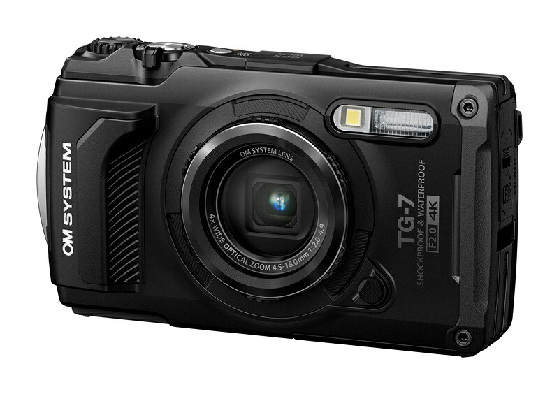 【貨物輸送無料】OLYMPUS TG-7 BLK デジタル写真器 Tough TG-7 （黒いこと）【店卸し資産標準尺度:少ない】