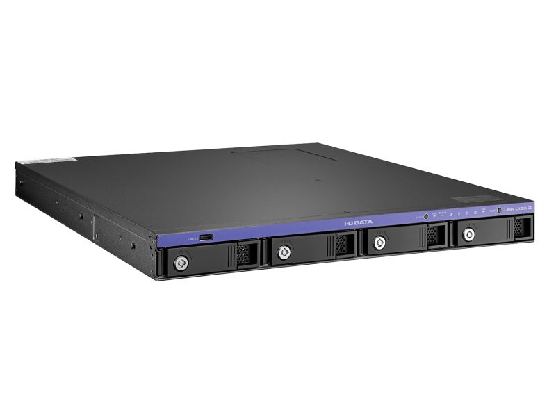 在庫あり IODATA HDL4-Z19SATA-4-UB Windows Server IoT 2019 for Storage Standard  4ドライブ 1UラックマウントNAS 4TB パソコン周辺機器