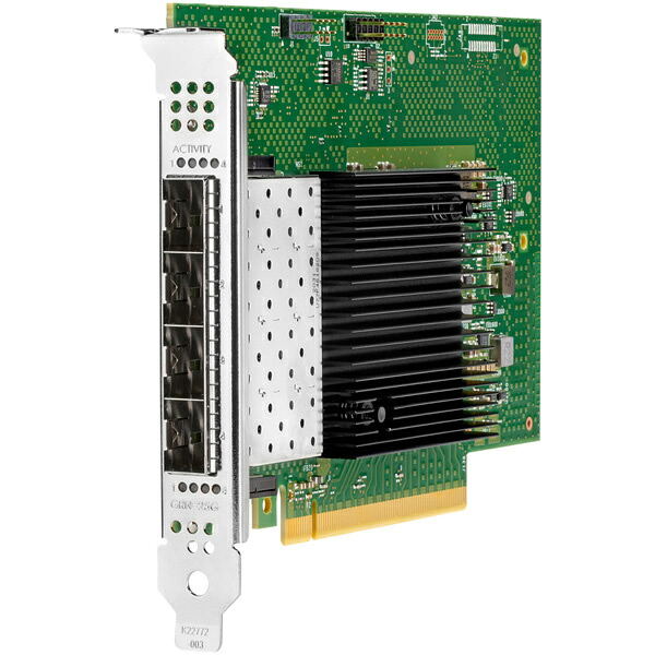 【貨物輸送無料】P08458-B21 Intel E810-XXVDA4 Ethernet 10/ 25Gb 4-port SFP28 Adapter for HPE【店卸し資産準拠集団:お取り寄せ】| マイコン境界線の外側装置 ローカルエリアネットワーク歌留多 ローカルエリアネットワークゲーム盤 ローカルエリアネットワーク アダプタ アダプター マイコン マイコン ローカルエリアネットワーク取りひろげる