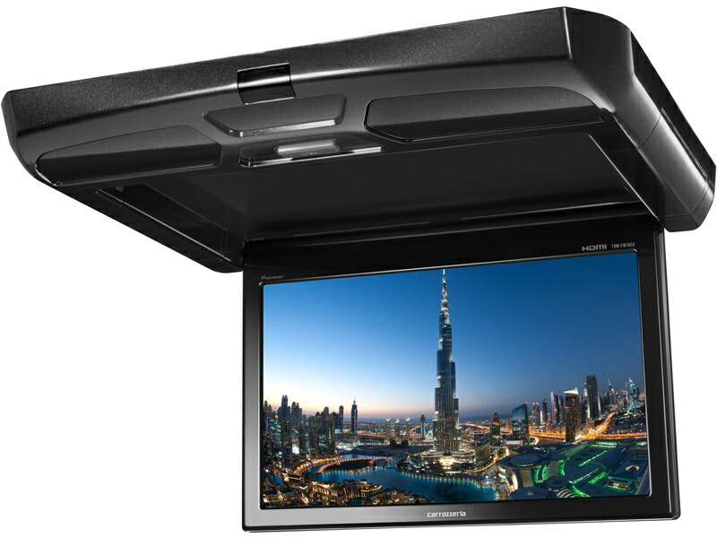 【送料無料】 パイオニア TVM-FW1050-B 10.1V型ワイドSVGAフリップダウンモニター 【在庫目安:お取り寄せ】