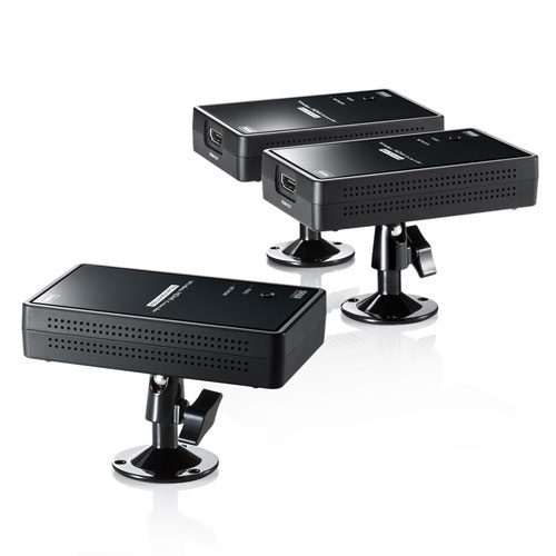 【貨物輸送無料】サンワサプライ VGA-EXWHD7N 無線電話分かちあうHDMIエクステンダー（2分かちあう）【店卸し資産準拠集団:お取り寄せ】| マイコン境界線の外側備品 練りあわせるエクステンダー エクステンダー パソコン マイコン