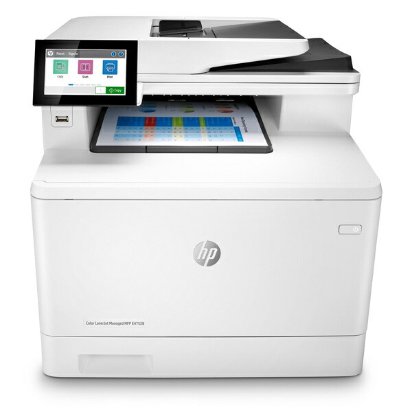 【貨物輸送無料】3QA75A#ABJ HP Color LaserJet Managed MFP E47528f【店卸し資産準拠集団:少ない】