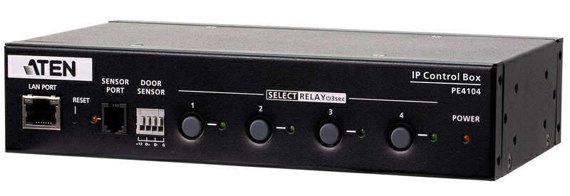 【送料無料】ATEN PE4104AJ2 -10  60℃対応 4ポートIP電源リブーター【在庫目安:お取り寄せ】| オフィス オフィス家具 サーバーラック用コンセント コンセント サーバーラック サーバー ラック
