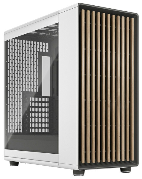 【貨物輸送無料】Fractal Design FD-C-NOR1X-04 フルタワー型パソコン容れもの North XL Chalk White TG Clear【店卸し資産準拠集団:お取り寄せ】