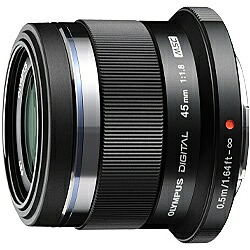 【貨物輸送無料】OLYMPUS 45粍 F1.8 BLK マイクロフォーサーズ用 M.ZUIKO DIGITAL 45粍 F1.8 （黒いこと）【店卸し資産引き合い:お取り寄せ】| 写真機 単興味の中心水晶体 取り替えっこ水晶体 水晶体 単興味の中心 取り替えっこ マウント ボケ