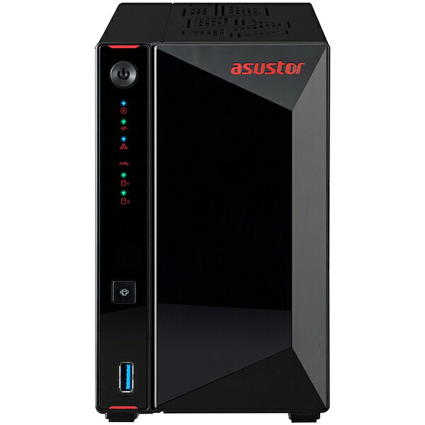【貨物輸送無料】ASUSTOR AS5402T NIMBUSTOR 2 Gen2 2ベイNAS Intel Celeron N5105 クアッドコア 中央処理装置 4GB DDR4 M.2 SSD 4拡張スロット積み上げる 3年引きうける【店卸し資産準拠集団:お取り寄せ】| NAS RAID レイド