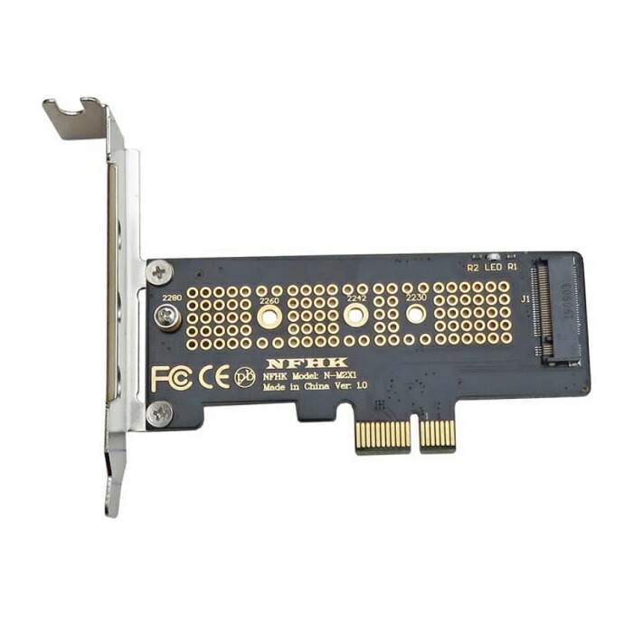楽天市場】SSD 増設カード PCIE 3.0 X1 M.2 NVME 2230/2242/2260/2280