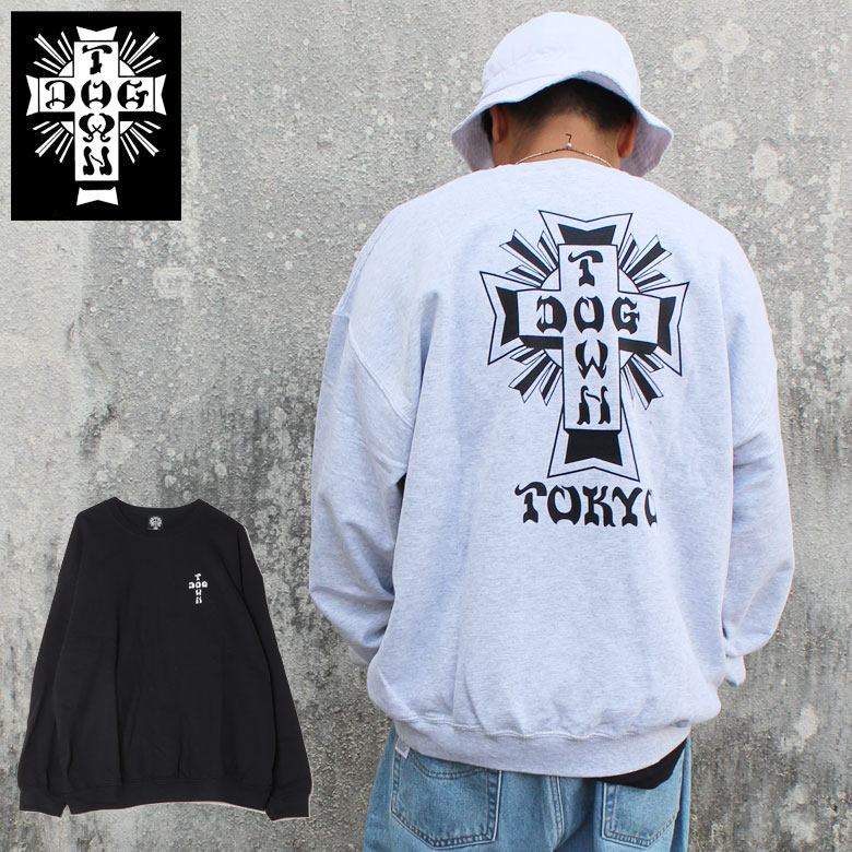 楽天市場】DOGTOWN ドッグタウン TOKYO CREW SWEAT クルーネック