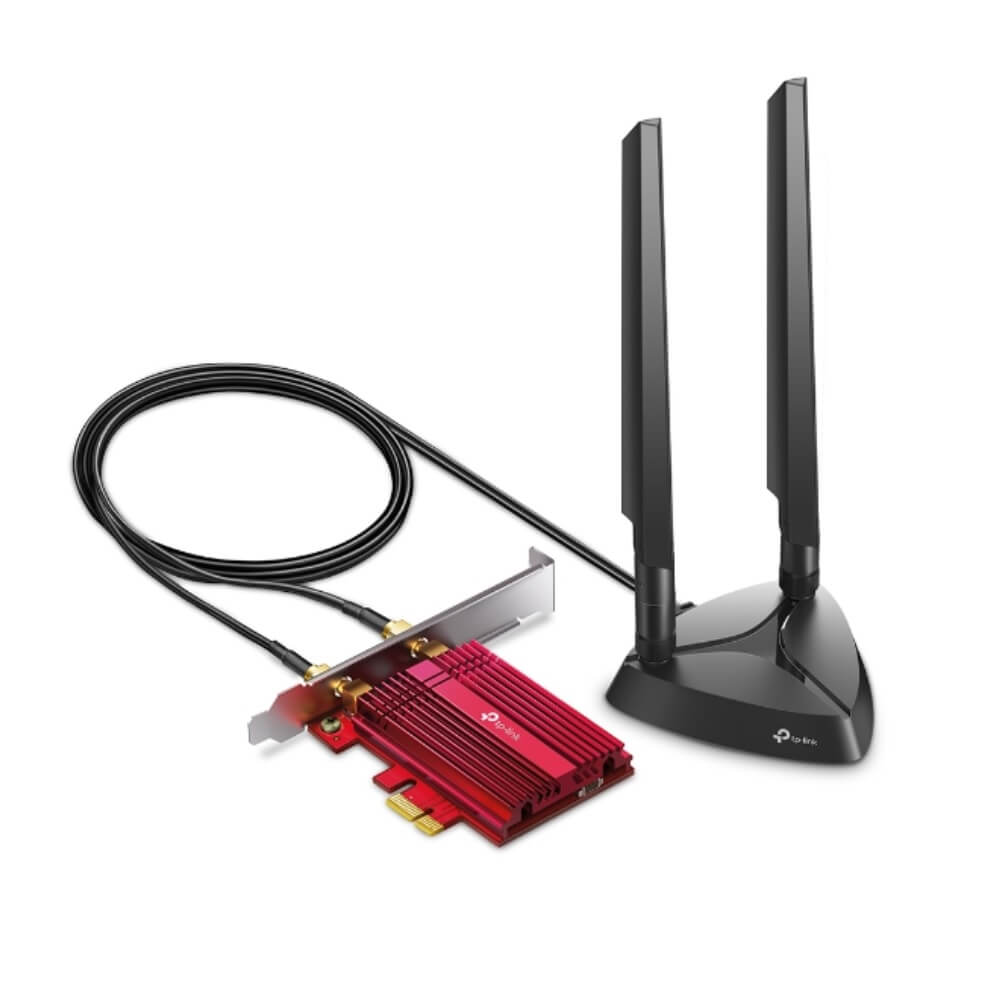 TP-Link Archer TXE75E Wi-Fi 6E Bluetooth 5.3 PCIeアダプター ロープロファイル対応