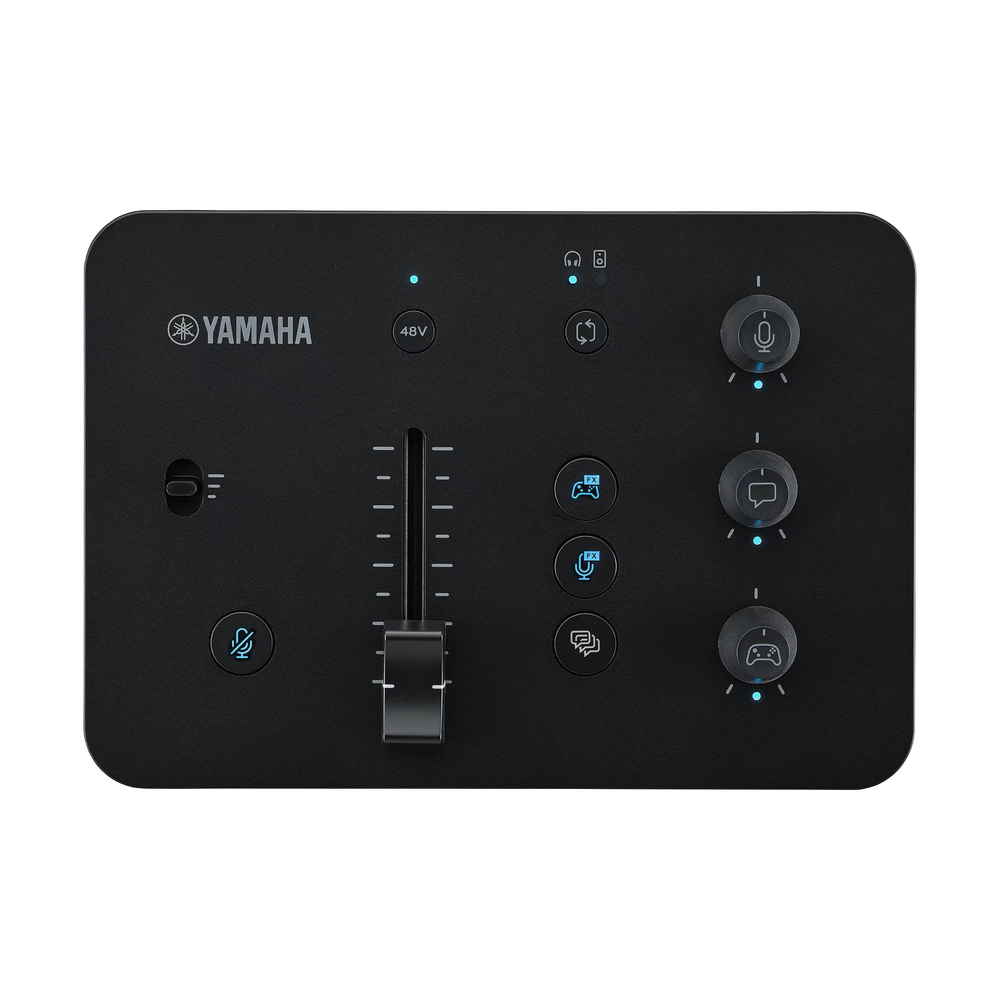 YAMAHA ZG02 スクワッドとのチームコミュニケーションに最適化されたゲーム/配信用オーディオミキサー