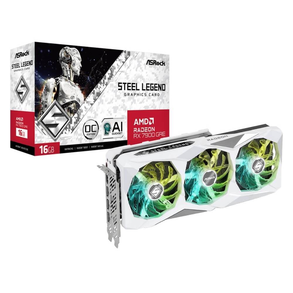 【楽天市場】ASRock AMD Radeon RX 7900 GRE Steel Legend 16GB OC RX7900GRE SL