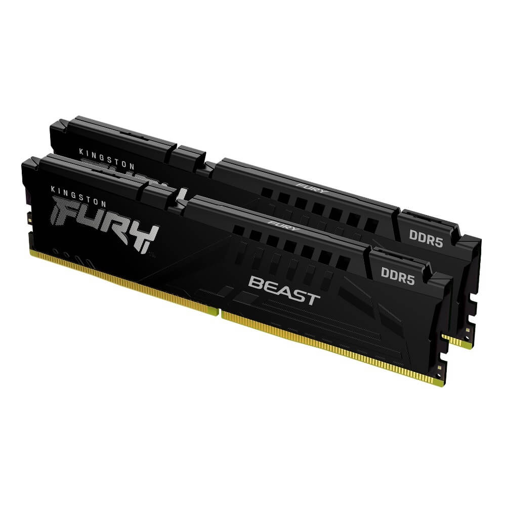 KINGSTON KF564C32BBEK2-32 32GB (2x16GB) DDR5 6400MT/s CL32 FURY Beast Black EXPO