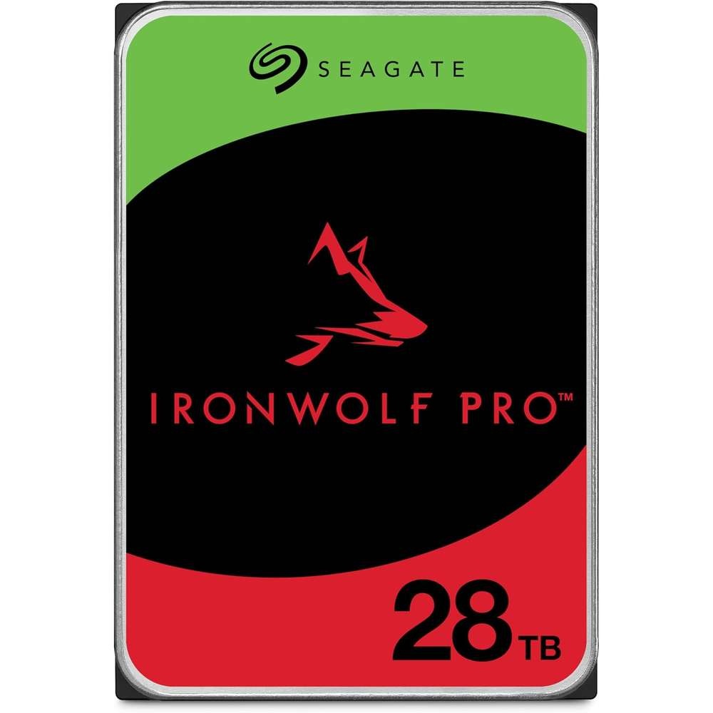 SEAGATE IronWolf Pro 28TB ST28000NT000 NAS向け 3.5インチ内蔵HDD SATA 6Gb/s 512MB 7200rpm