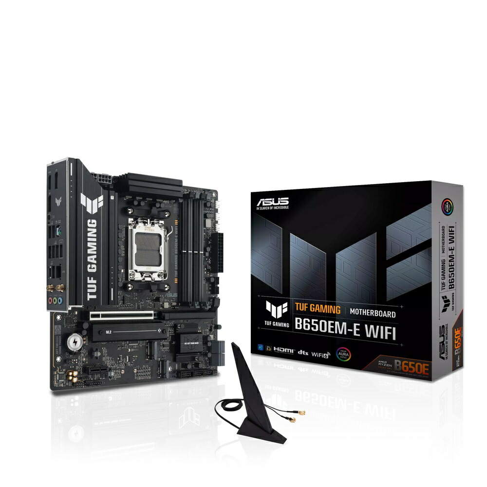 ASUS TUF GAMING B650EM-E WIFI 「TUF Gaming」シリーズAMD B650E MicroATXマザーボード|パソコン工房 店